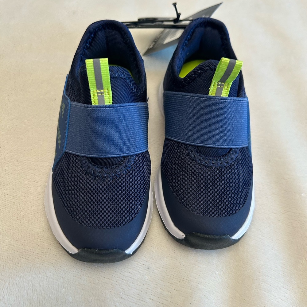 Kids Navy Blue Athletic Shoes